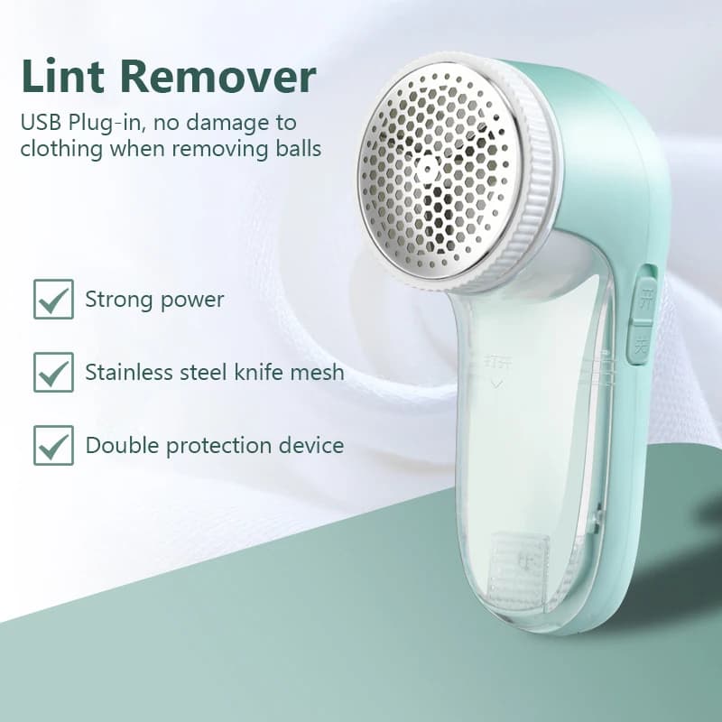 Vestiti per la casa Levapelucchi elettrico Rasoio per tessuti Vestiti portatili Fluff Pellet Remover per abbigliamento Trimmer per palline di pelo USB