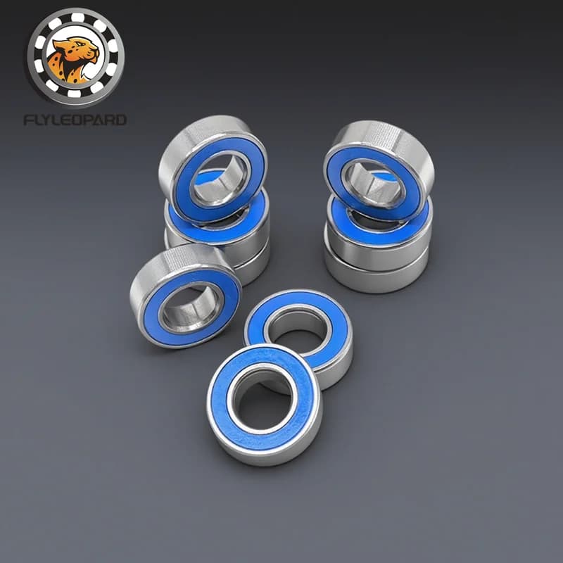 688RS Cuscinetto 10 PZ 8x16x5 mm ABEC-7 Hobby Elettrico RC Auto Camion Cuscinetti A Sfera Blu Gomma Sigillato 6700 6701 686 695 696 6800 698