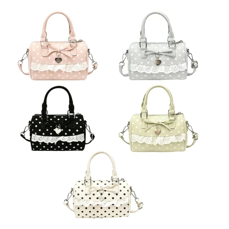 Eye Catching Lace Pattern PU Purse Compact Handbag With Detachable Strap Shoulder Crossbody Bag For Casual Daily Use