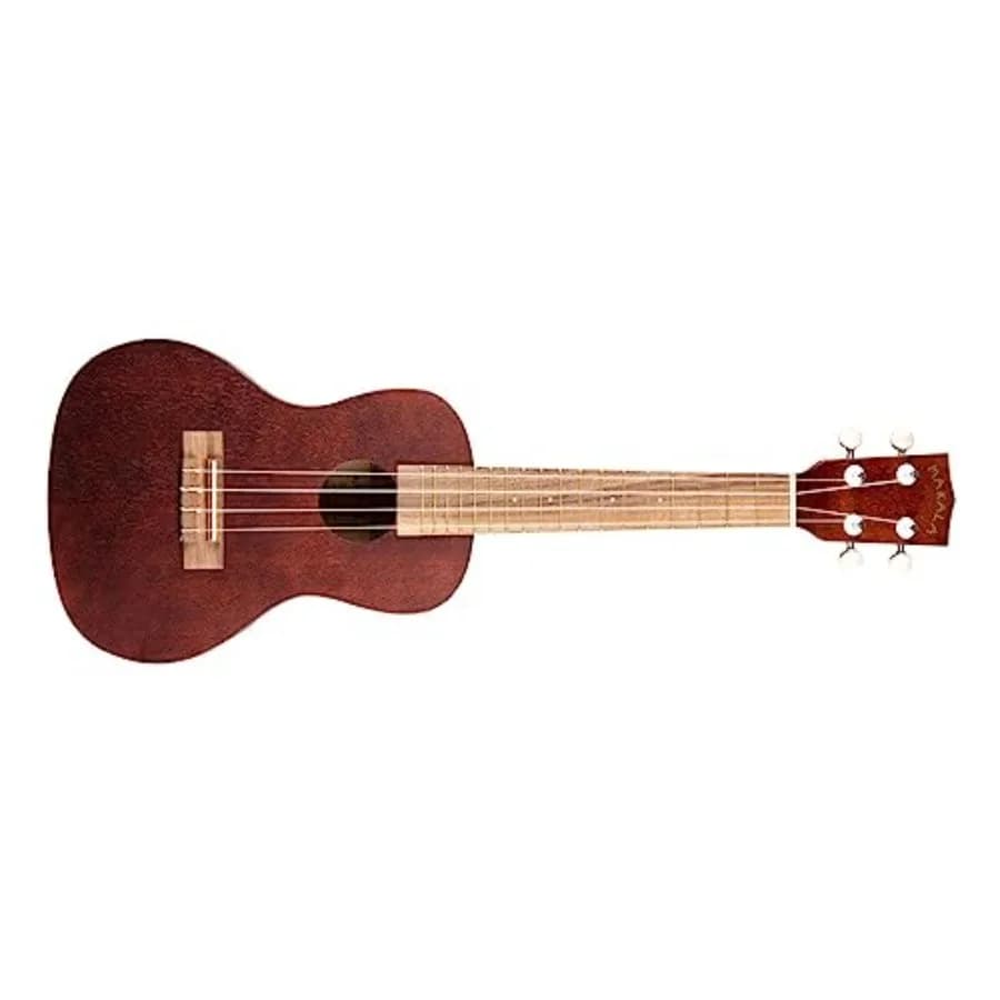 Ukulele Classico in Mogano Ma di Brand Music Co. MK-C per Esibizioni Musicali con Tono Ricco e Caldo e Finitura in Legno Elegante