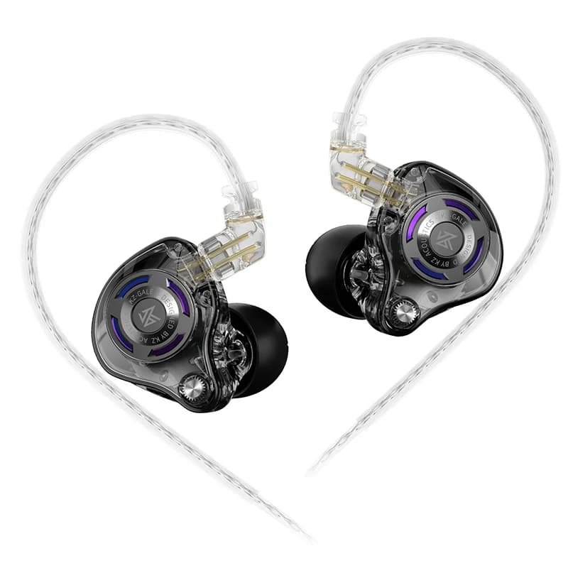 Auricolari da gioco KZ-Gale Standard acustici Hi-Fi. Doppi microfoni omnidirezionali