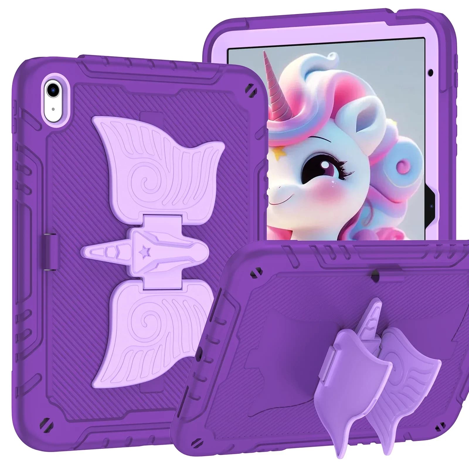 Custodia per tablet unicorno per bambini per 2025 Nuovo iPad A16 11a generazione A3355 A3356 Fonda per Ipad 10a generazione 2022 7/8/9a generazione 10.2 "Cover