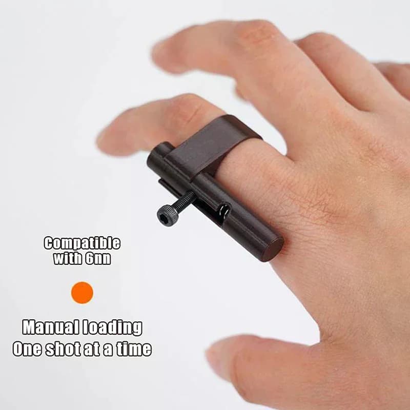 Anello Antistress con Lanciatore, Giocattolo Decompressione, Portachiavi Fidget per Ragazzi e Bambini, Idea Regalo