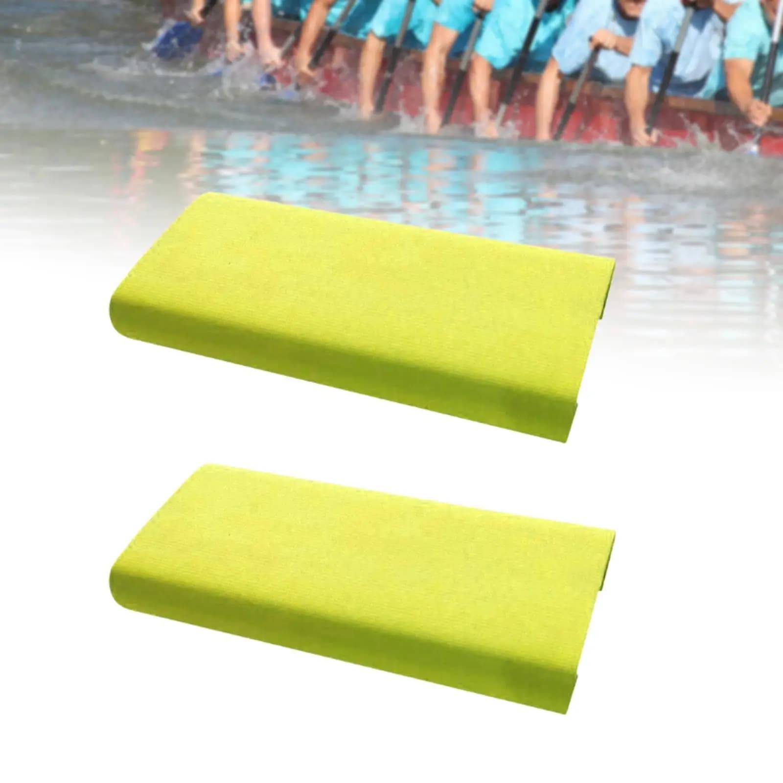 2 Pezzi Cuscino per Sedile Dragon Boat, Imbottitura Antiurto in EVA per Pagaia, per Competizioni di Kayak all'Aperto