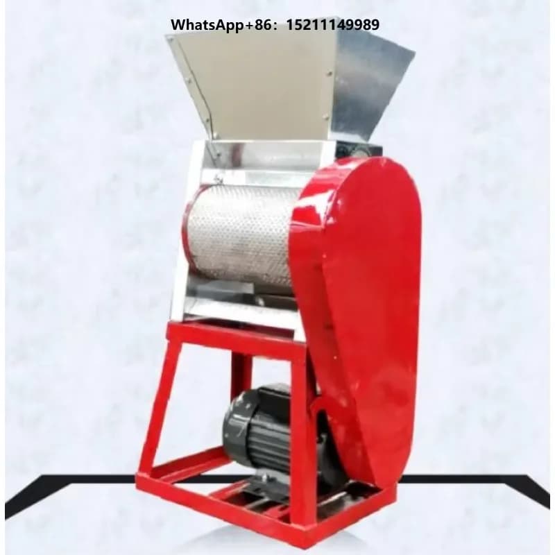 Stainless Steel Coffee Bean Peeler Cherry Coffee Pulping Machine with Bearing Core Components 1100W 220V