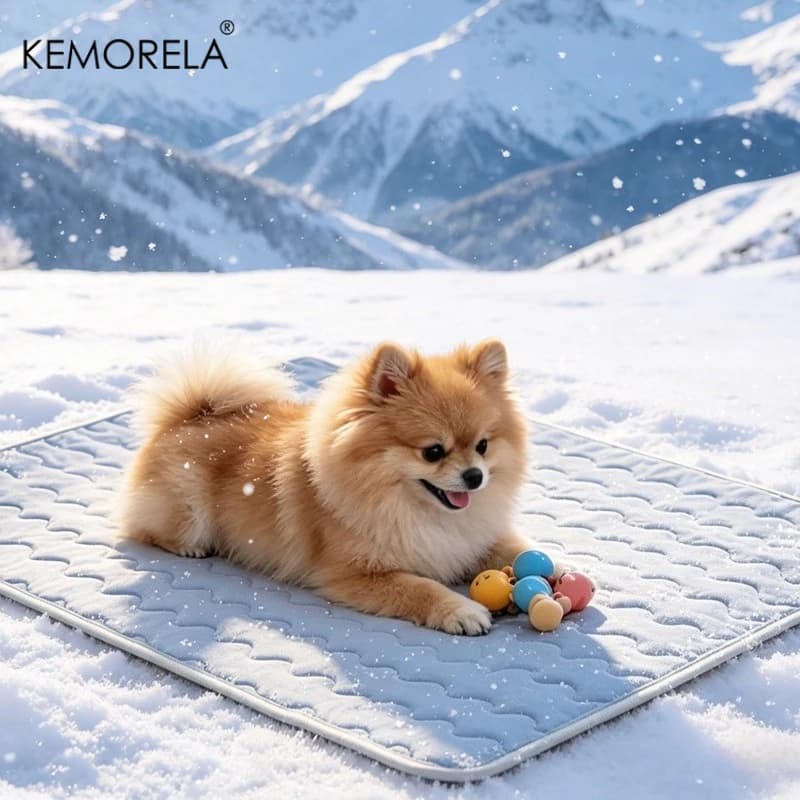 KEMORELA Tappetino Refrigerante Estivo per Cani, Tappetini per Addestramento Cani, Lavabili, Riutilizzabili, Resistenti agli Odori, Durevoli, Facili da Pulire, Adatti a Tutte le Stagioni