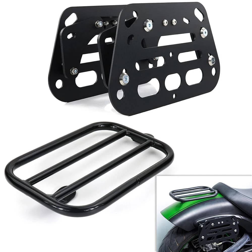 Per Kawasaki VULCAN S VULCAN 650S 2015-2024: Portapacchi Laterale Moto, Telaio per Bauletto, Supporto Borse Laterali, Portapacchi Posteriore