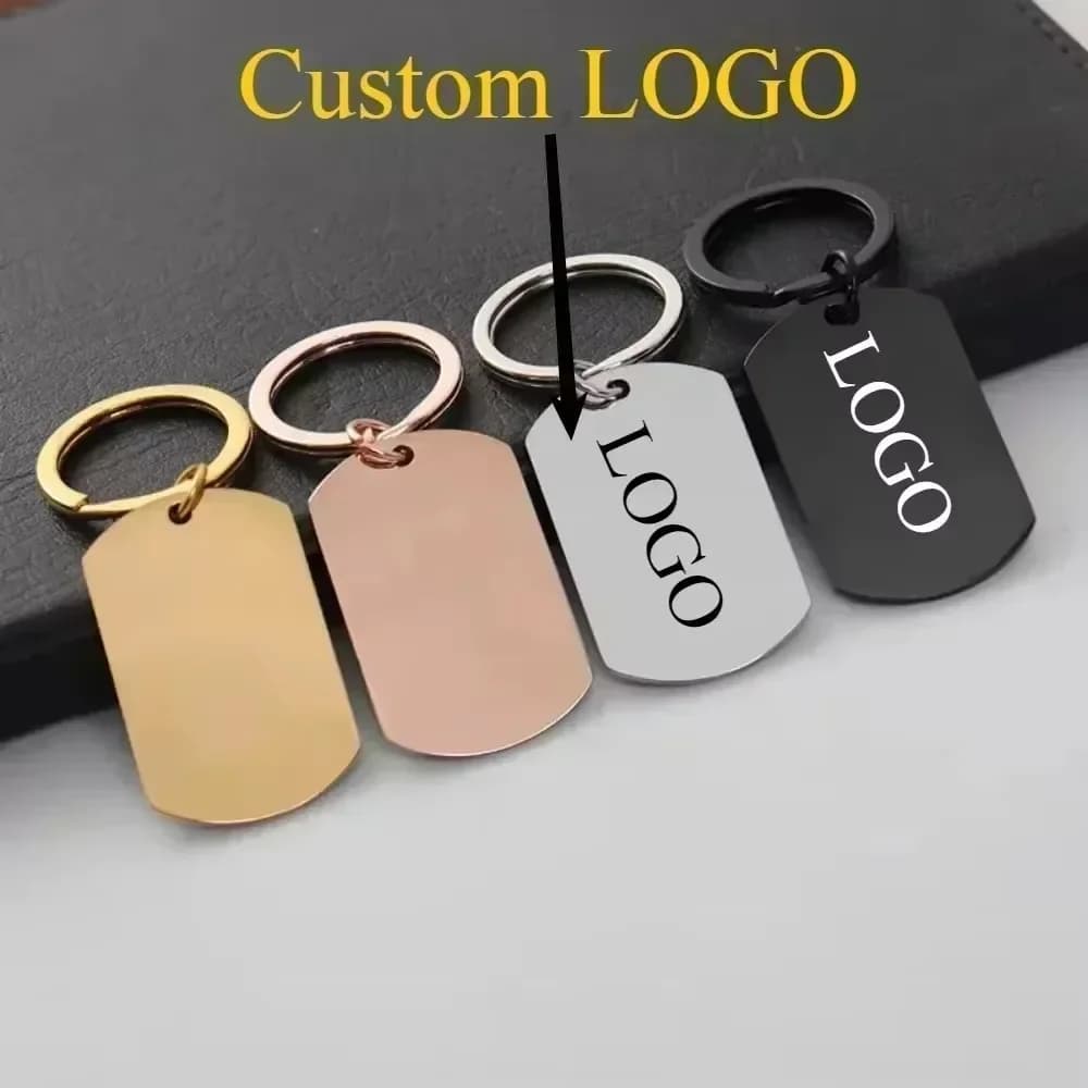 Portachiavi con nome LOGO personalizzato all'ingrosso, ciondolo con intaglio laser, portachiavi per auto moto, portachiavi, regalo