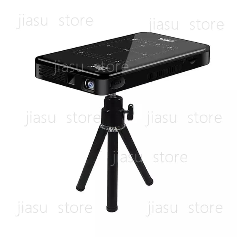 P09-II DLP Mini Projector Android 9.0 5G WiFi Full HD LED 3D Ready Built-in Battery HIFI Stereo Portable