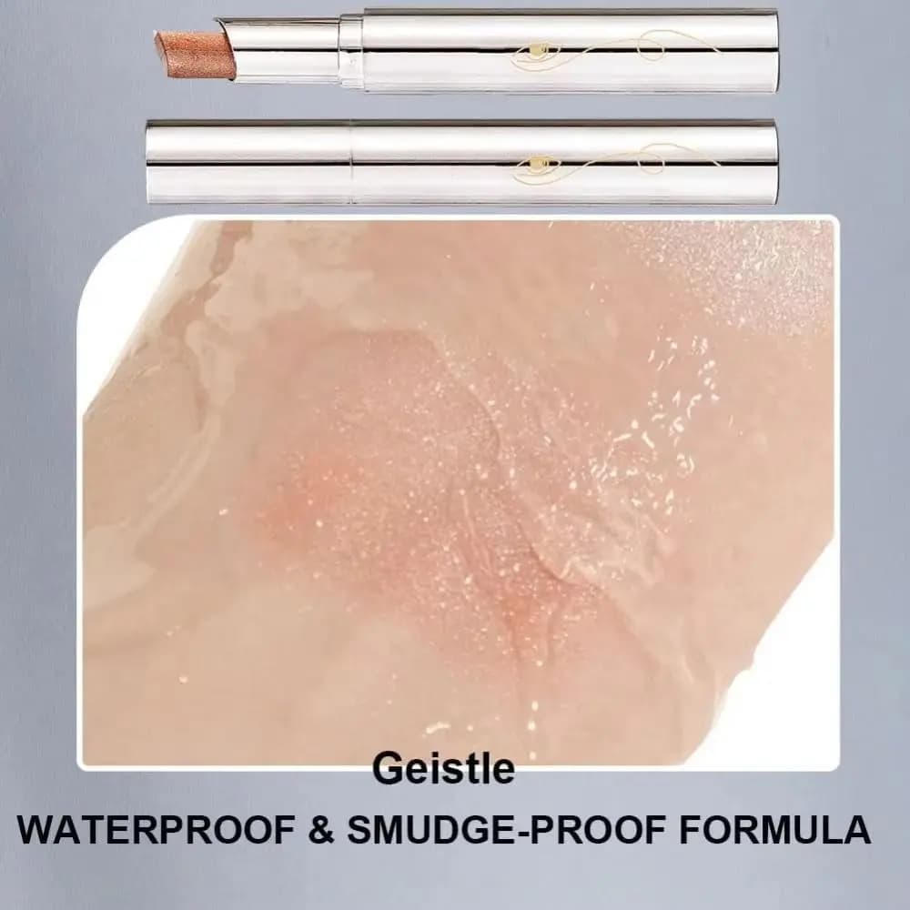 Evidenziatore multiuso 3 colori Crema Ombretto Shimmer Ombretto a lunga durata Stick Glitter Strumenti per il trucco degli occhi Estate