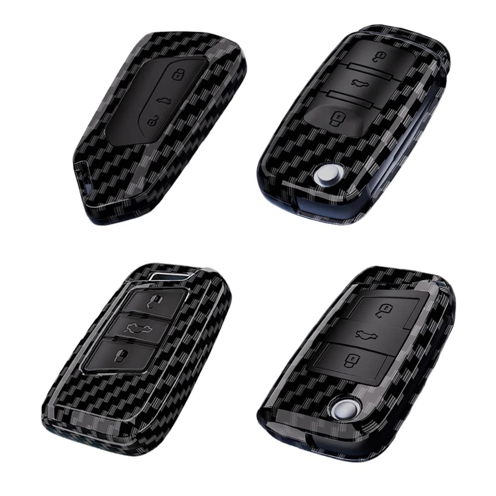 ABS car key case for VW Volkswagen Golf 8 MK8 Skoda Octavia A8 2021 SEAT Leon MK4 Camouflage