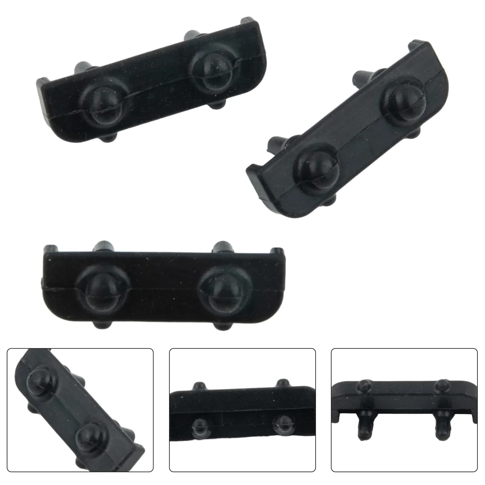 3/8 pezzi paraurti in gomma per friggitrice ad aria coperture protettive antigraffio parti paraurti in gomma per griglia accessori per utensili da cucina