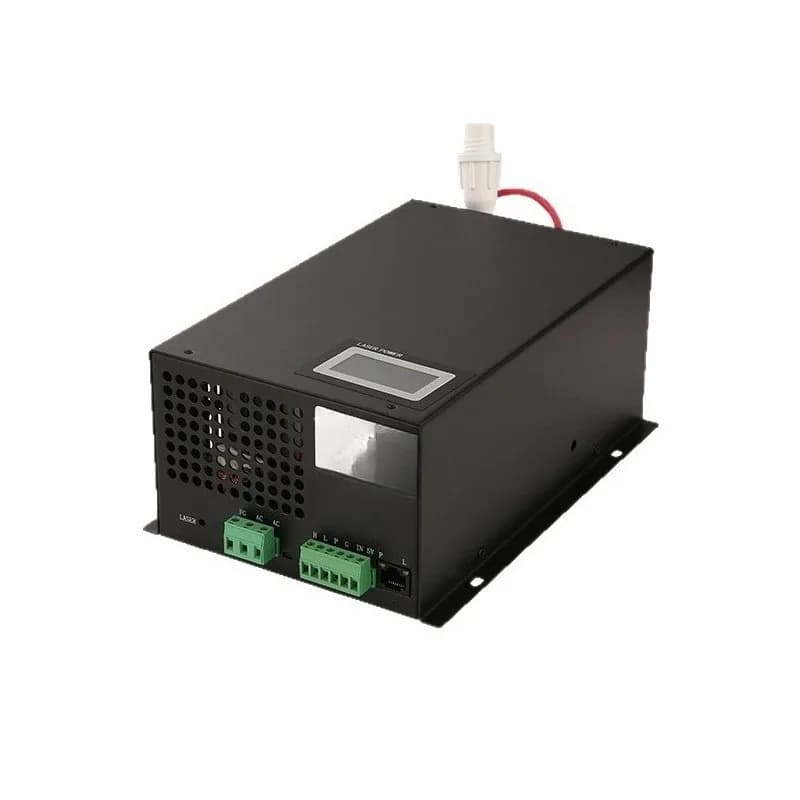 CO2 Laser Tube Power Supply 60W‑150W, Universal Replacement Parts for Laser Cutter Engraver & Desktop Marking Equipment