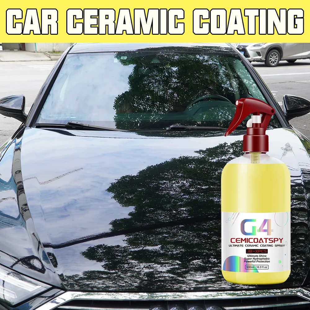 Rivestimento in ceramica Spray per auto Esterno Restauratore di graffi Rivestimento Lucido Pellicola di cera Protezione per la cura della vernice idrofobica G4 CEMICOATSPY