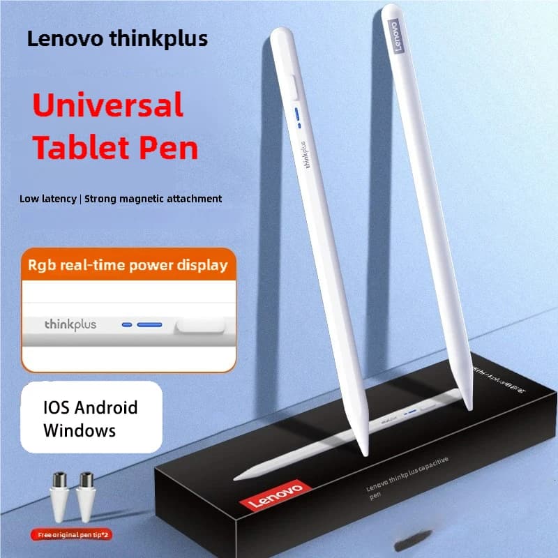 Lenovo Thinkplus BP16 Matita universale autentica per tablet Android Ios Windows e penna stilo touch per scrittura e disegno del telefono