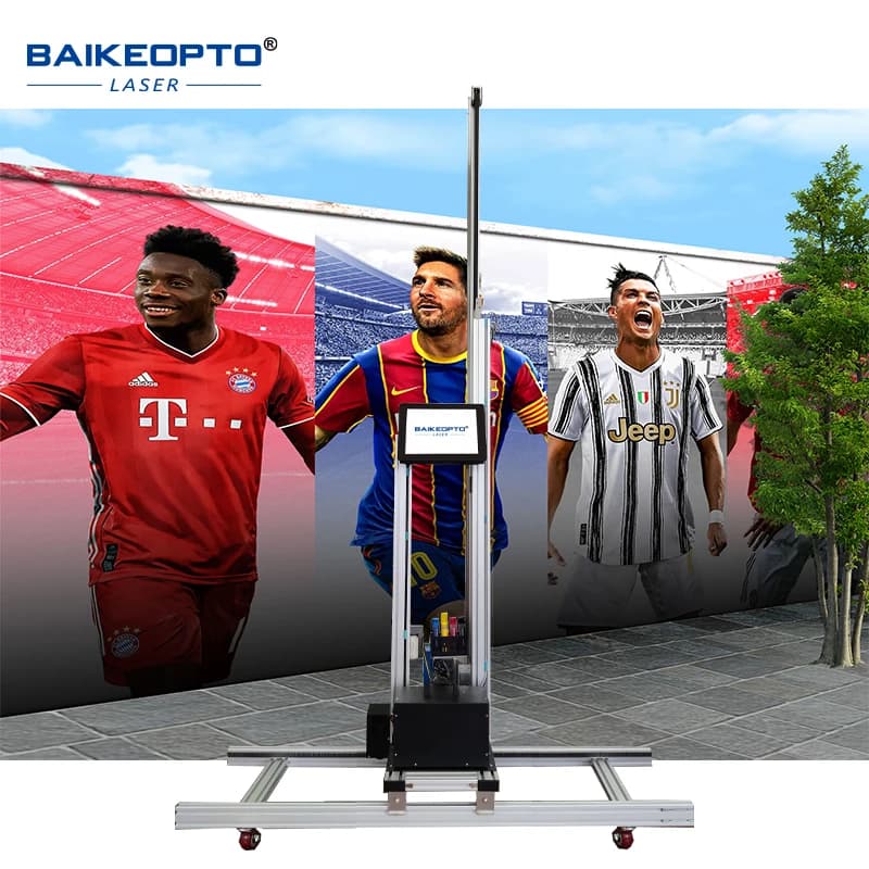 BK-GW12 UV wall printer 3d painting High-Resolution Printing high definition high speed Eco-Friendly advertisement