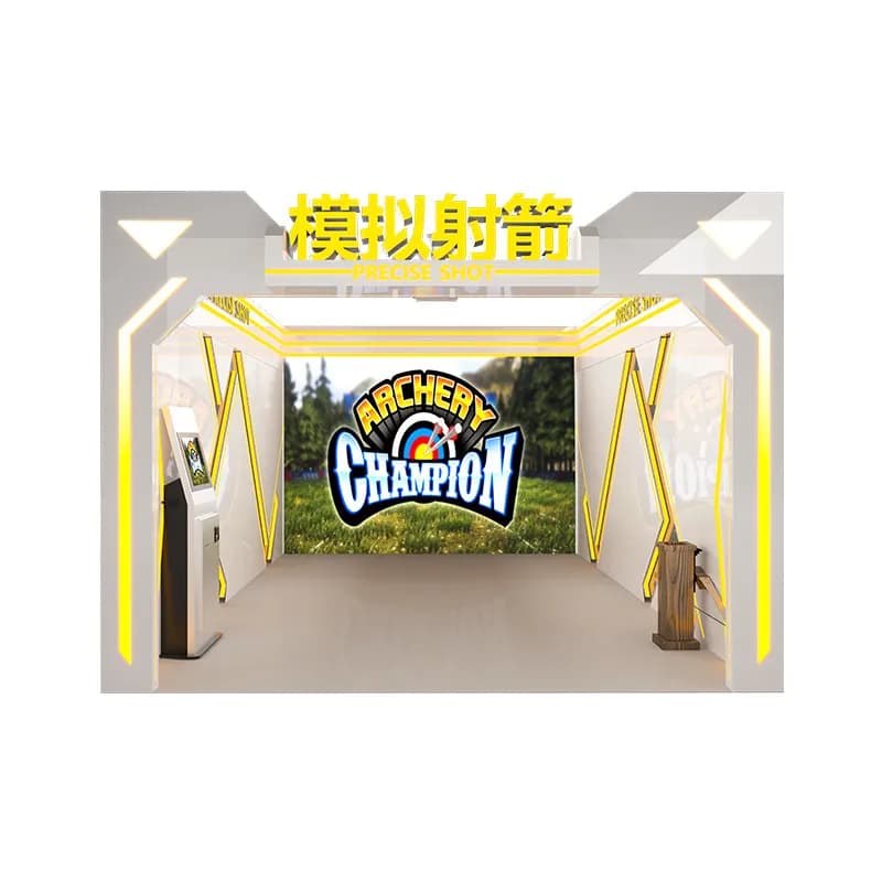 Indoor La ser Induction Simulated Archery Competition System Double Target Hunting Shooting Sports Equipment