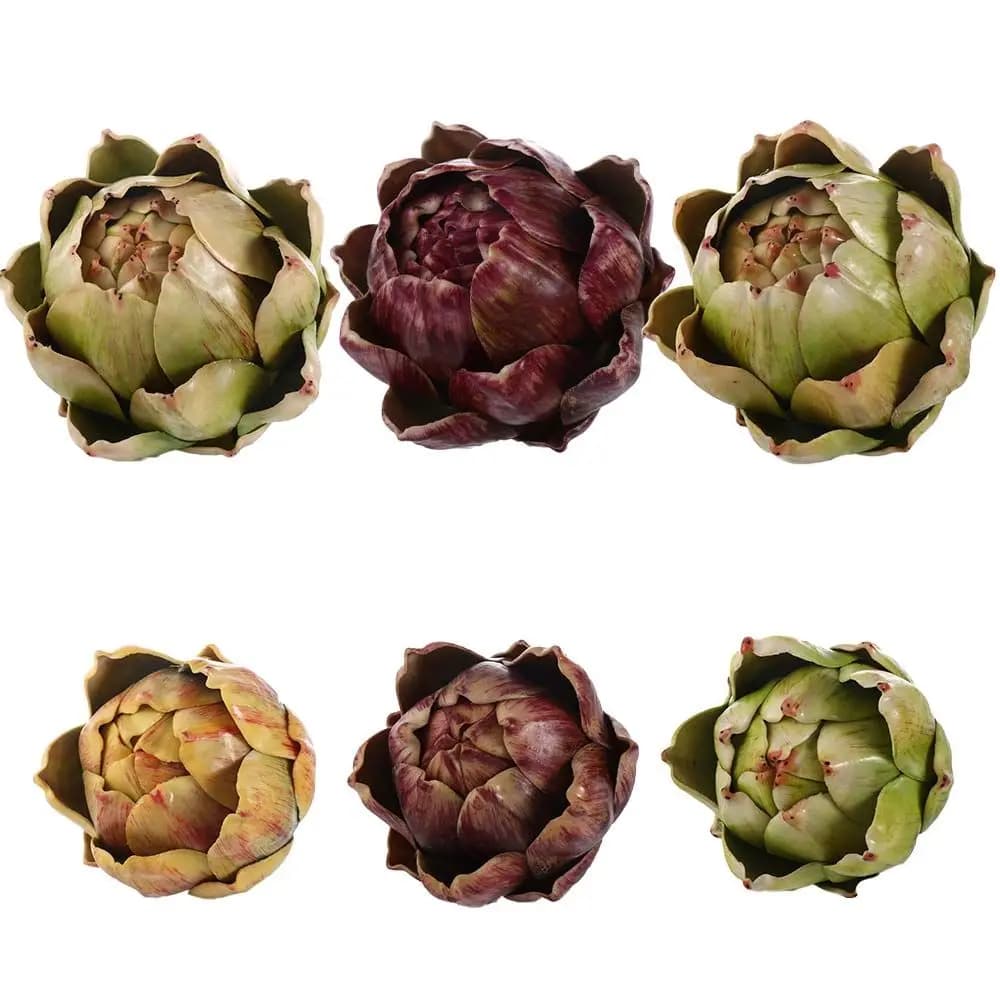 fiore pianta artificiale vaso di riempimento cucina di casa decorazioni per la casa decorazioni artificiali artichoke finto artichokes
