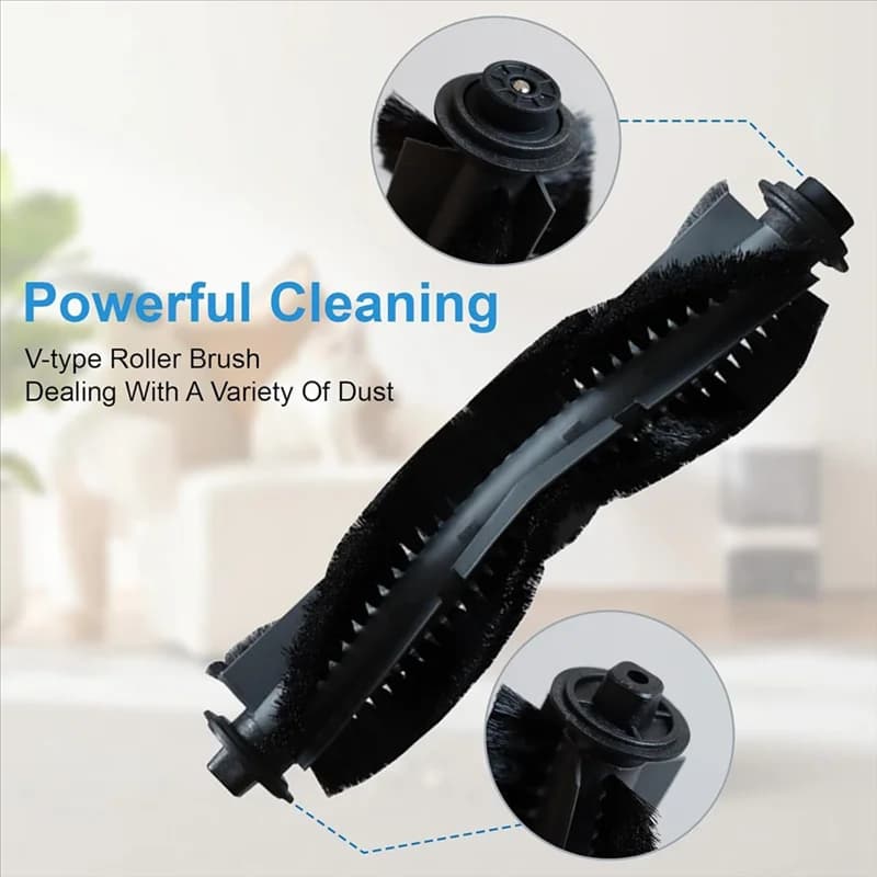B98A-16PCS Main Brush Side Brush Hepa Mop Pad for Airrobo P30 Robot Vacuum Cleaner Accessories