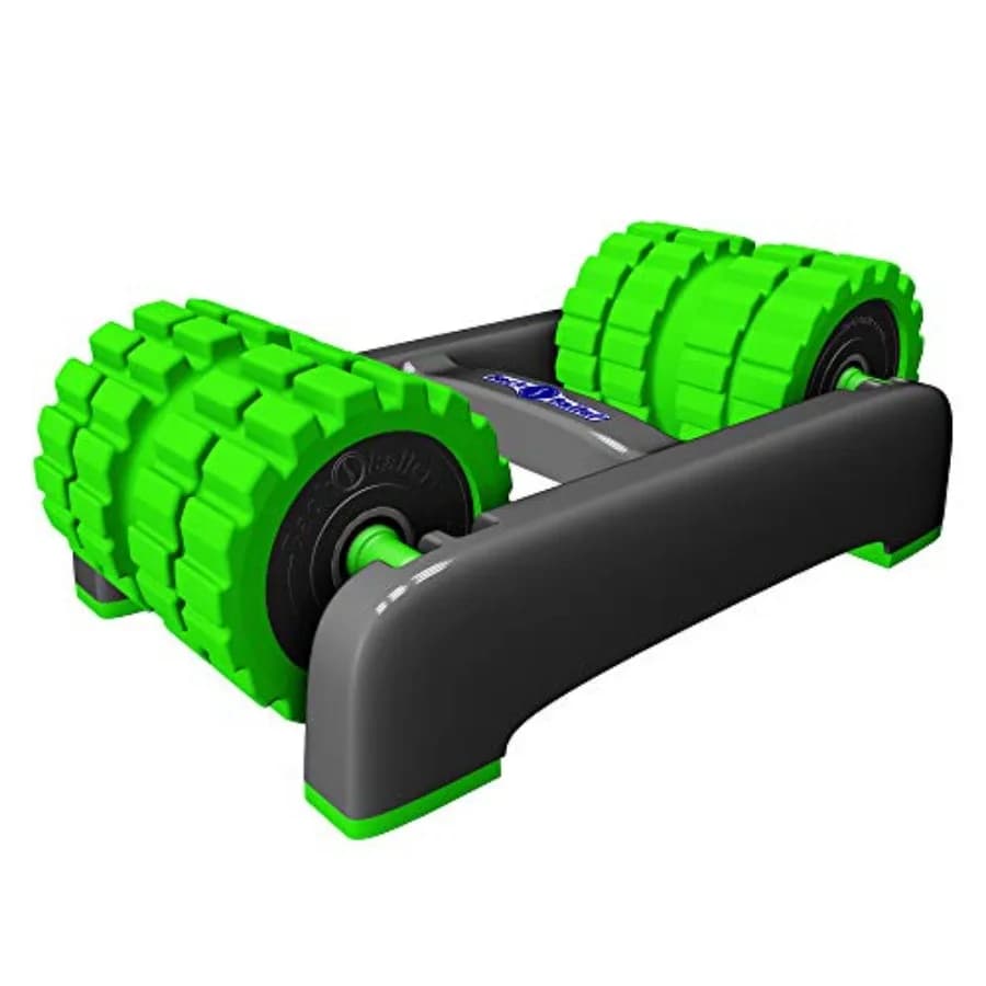 BackBaller Rullo in Schiuma Scanalato - Rullo Muscolare per un Profondo Sollievo dal Dolore. Ideale per corridori, ciclisti, calciatori e atleti