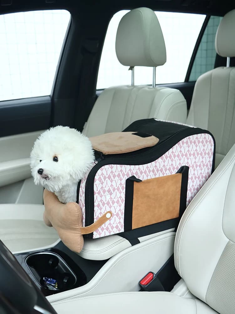 Cuccia per Cani da Auto Joyful, Trasportino Universale per Cani Piccoli e Medi, Accessorio da Viaggio per Auto per Tutte le Stagioni