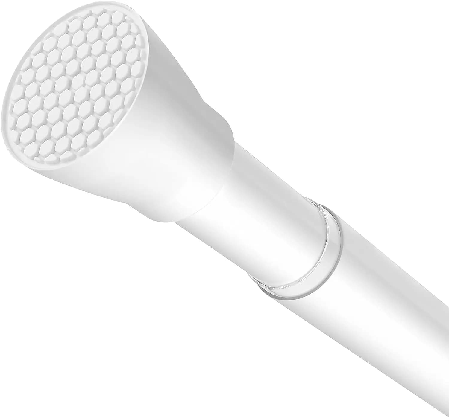 Tension Shower Curtain Rod 45-77 Inch Adjustable No Drilling Spring Rod for Window Closet Kitchen