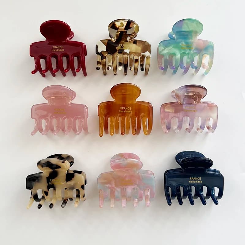 Korean hair clip FRANCE, small shark clip on the back of the head, princess head clip