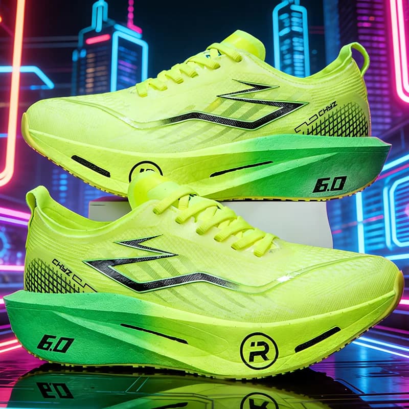 Men's Sports Running Shoes Marathon Carbon Board Breathable Women's Light Comfortable Stable Athletic Casual Sneakers For Outdoor