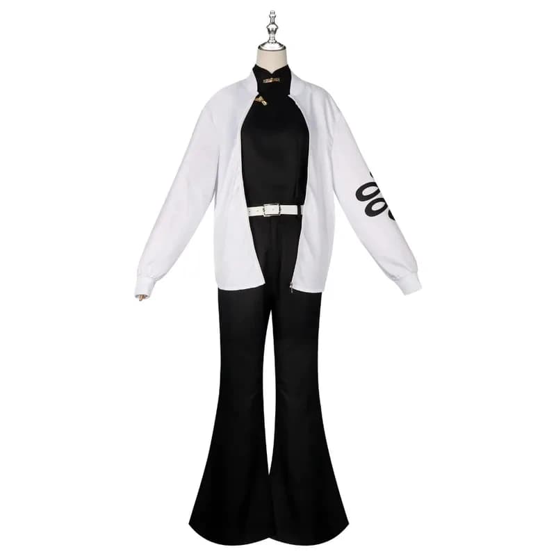Costume Cosplay Gokurakugai Alma Saotome, Set Completo con Parrucca, Unisex, per Anime Comic Con Halloween e Giochi di Ruolo