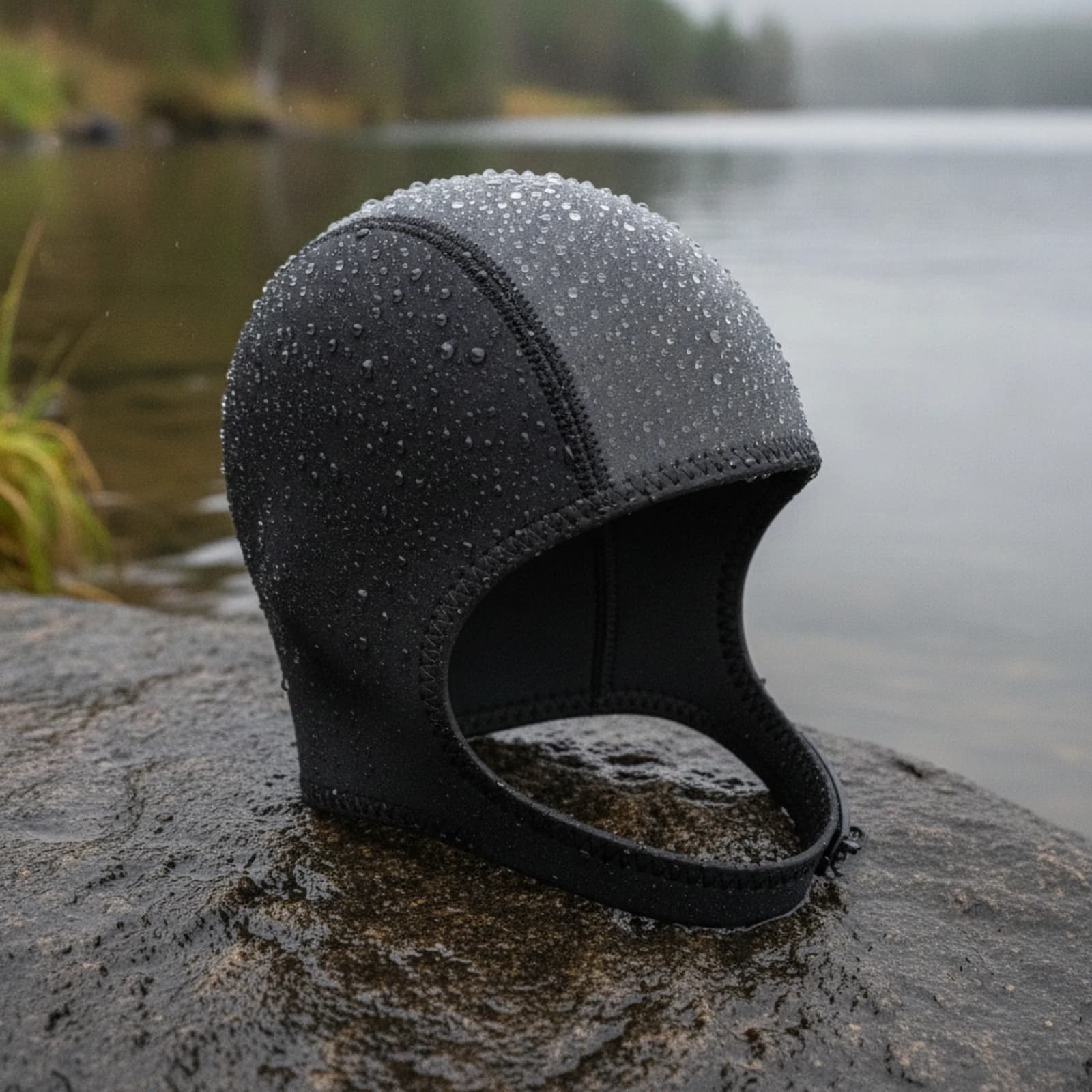 Diving Hood with Chin Strap Warm Head Cover with Chin Straps Headwear Thermal Swim Cap Long-Lasting for Divers