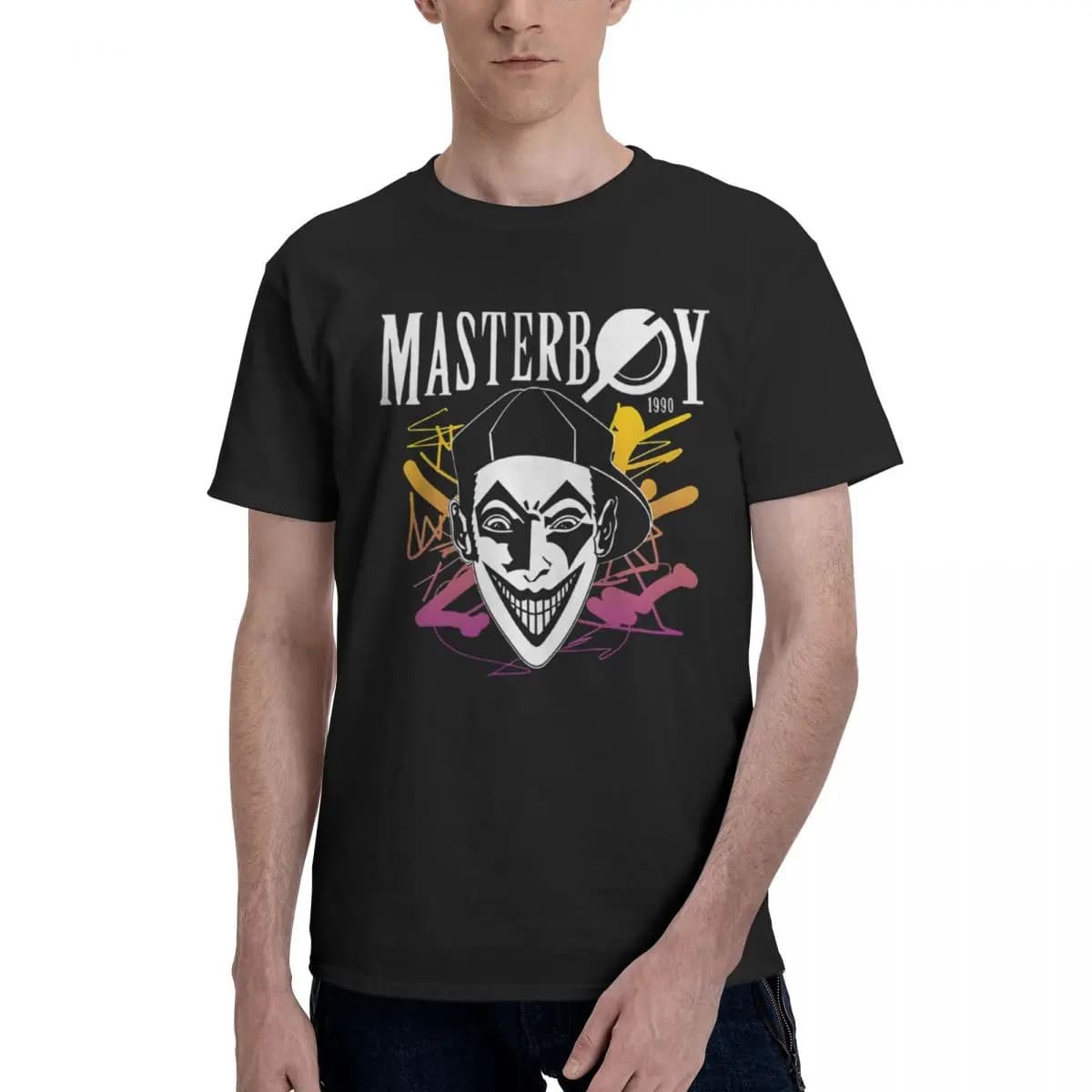 Masterboy-Dance Collector anni '90 100% cotone T-shirt casual traspirante e comoda T-shirt da uomo Regali da uomo