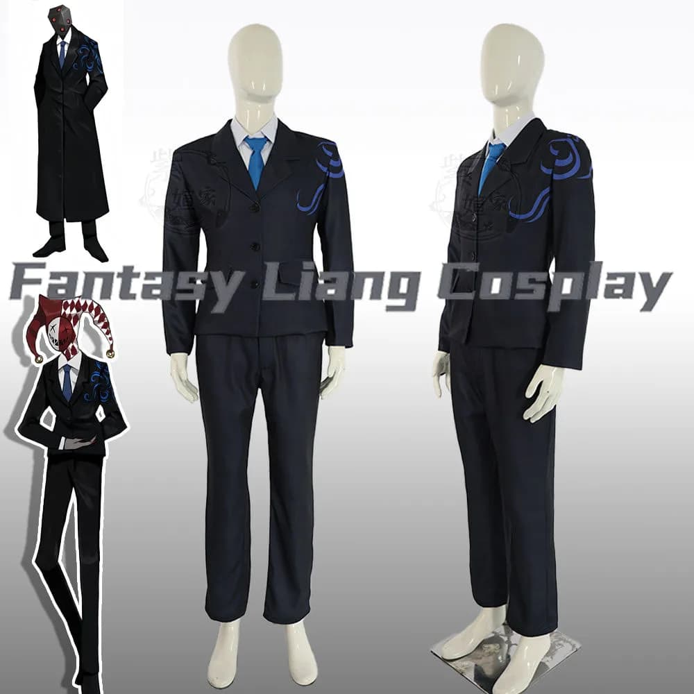 Game Library of Ruina Ensemble of Resonance Inhyun Full Sets Uniforn Halloween Carnival Party Outfit Comic Con For Men Women