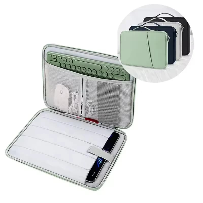 Borsa Impermeabile per Notebook 11-13 Pollici con Manico, Custodia per Laptop, Compatibile con Macbook Air M4 M3 M2, iPad, Tablet, Accessorio per Computer