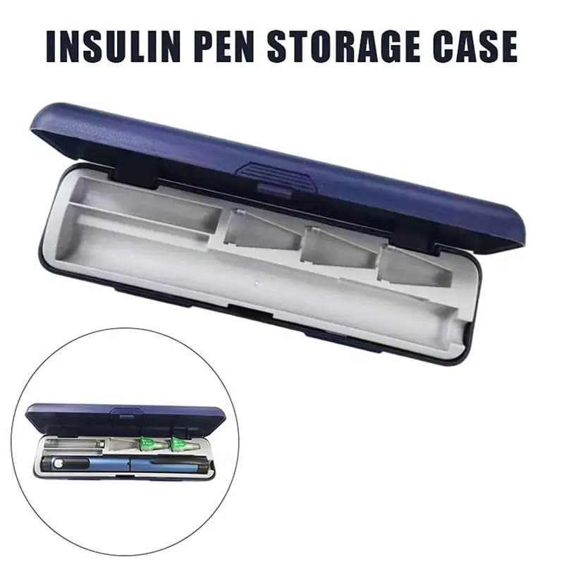 Insulin Pen Storage Case, Universal Carrying Box For Insulin Pens, Syringes, And Supplies, Durable And Protective Travel Organiz