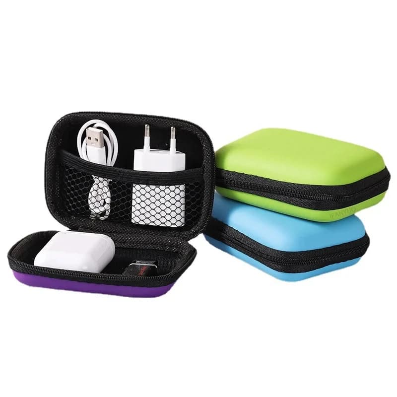 Custodia rigida da viaggio con cerniera per giocare a carte da gioco da tavolo, pacchetto di archiviazione per mini borsa porta carte di intrattenimento per fan per bambini