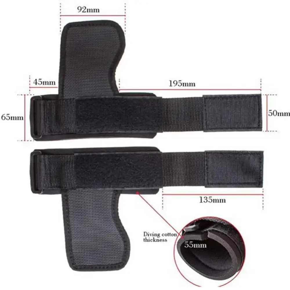 Bodybuilding Fitness Gloves Crossfit Grip Manubri Training Equipment