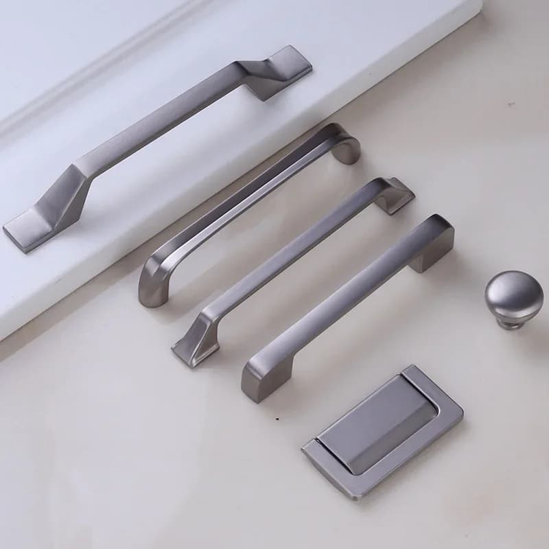 Maniglia per porta dell'armadio in oro in stile nordico, moderna, semplice, americana, leggera, di lusso, in rame, per armadio, cassetto, guardaroba, maniglia di estensione