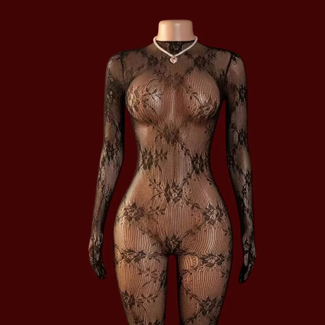 Transparent Fishnet Clothing Sexy Women's Underwear Bodystocking Suits Lingerie Erotic Costumes