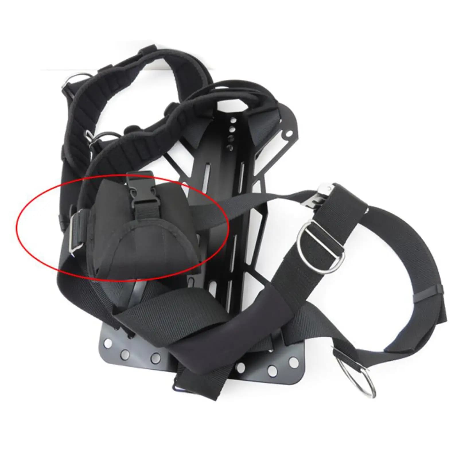 Scuba Weight Pouch Nylon Webbing Durable Replacement Bag for Underwater Diving Accessories and Snorkeling Gear