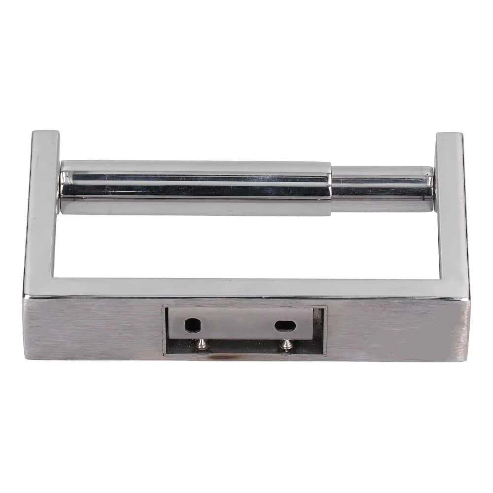 Portarotolo in Acciaio Inox Argento Facile da Installare, Supporto per Carta Igienica da Parete Antiruggine