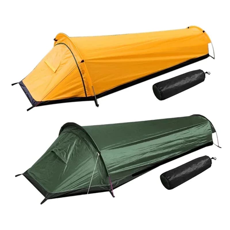 Single Backpack Poles Aluminum Ultralight Compact design with sleeping bag space for hiking Trekking Outdoor Adventures