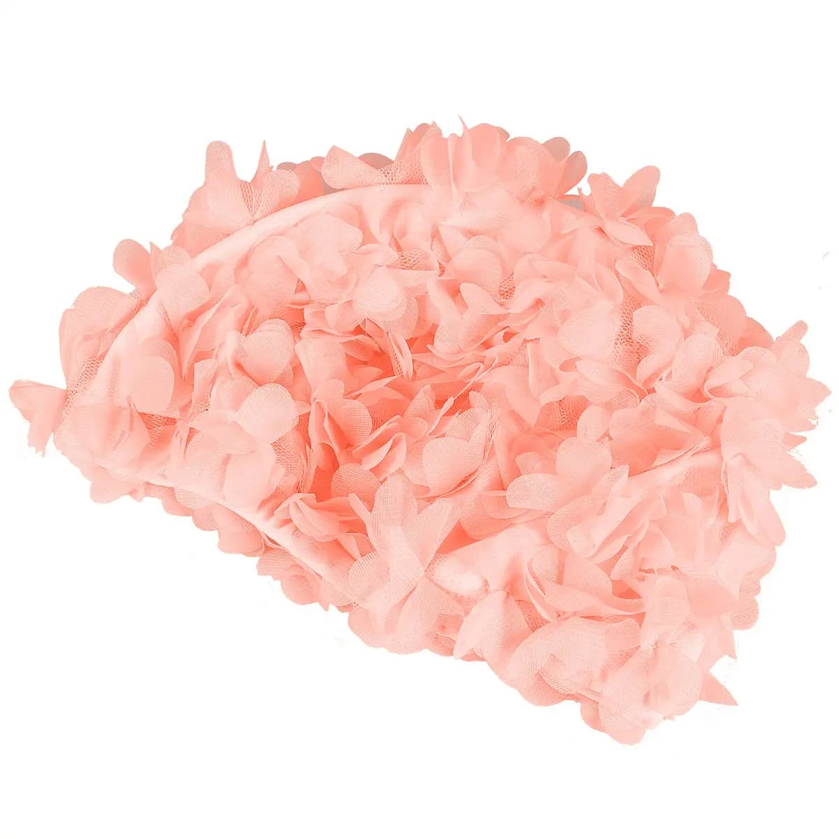 Cuffia da Nuoto per Donna con Design Floreale, Materiale Premium Leggero, Protezione per Capelli e Orecchie, per Spiaggia e Piscina
