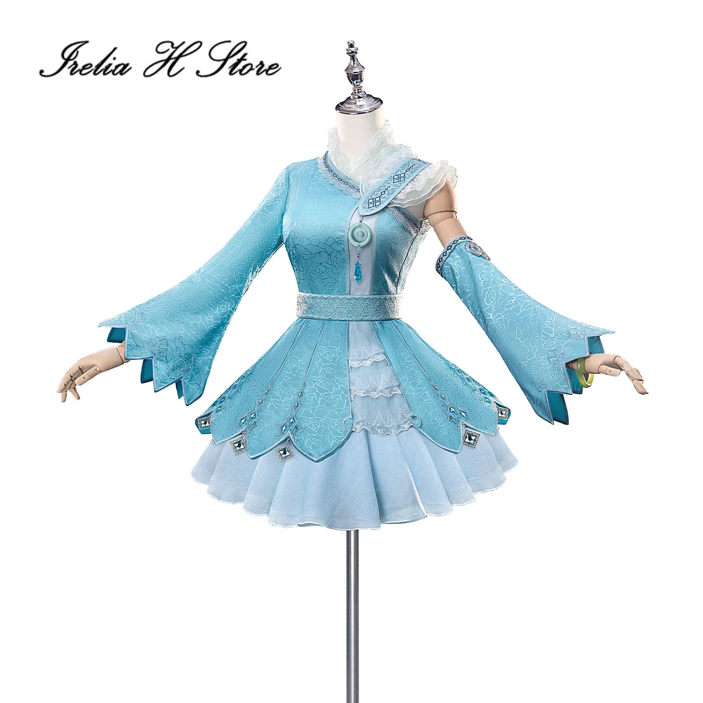 Pre-ordine Irelia H Anime Dou Luo Da Lu Ning RongRong Costume Cosplay Abito da Principessa per Halloween da Donna
