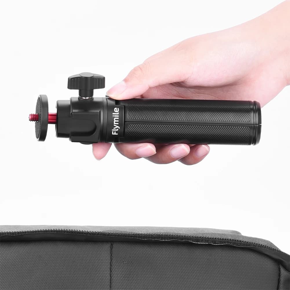 Asta di Prolunga per Treppiede con Filettatura da 1/4 di Pollice, Bastone Selfie Estensibile, Supporto Treppiede Portatile per Gopro/Action/Insta360/Pocket