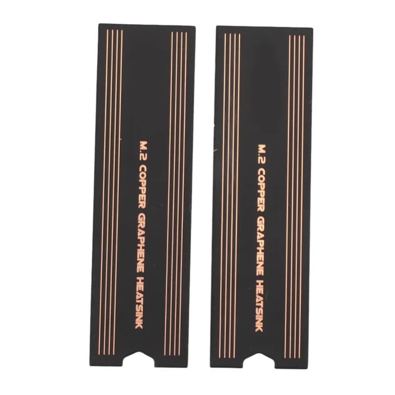 M.2 Professional Double Layered Polyurethane Heat Dissiper NVMe Copper and Laptop Gram (2 pieces)