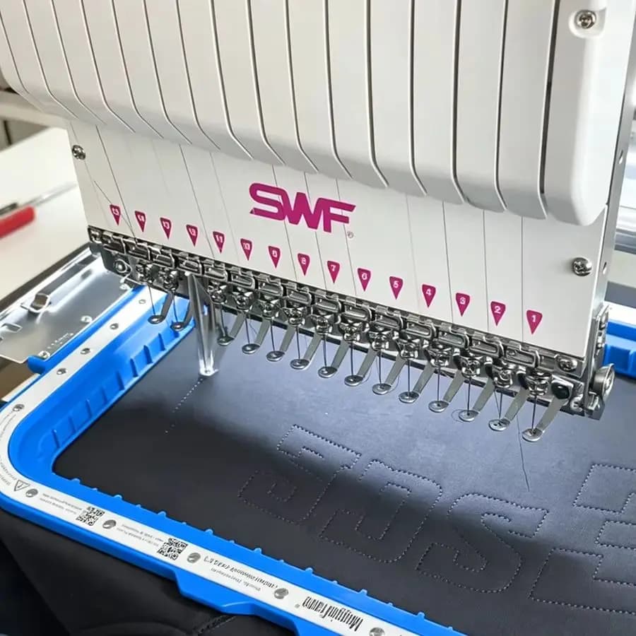 Magnetic Hoops for SWF KX-1501 MAN-12 MAS-12 SUNNY Embroidery Machine with Sewtalent Magnetic Frame
