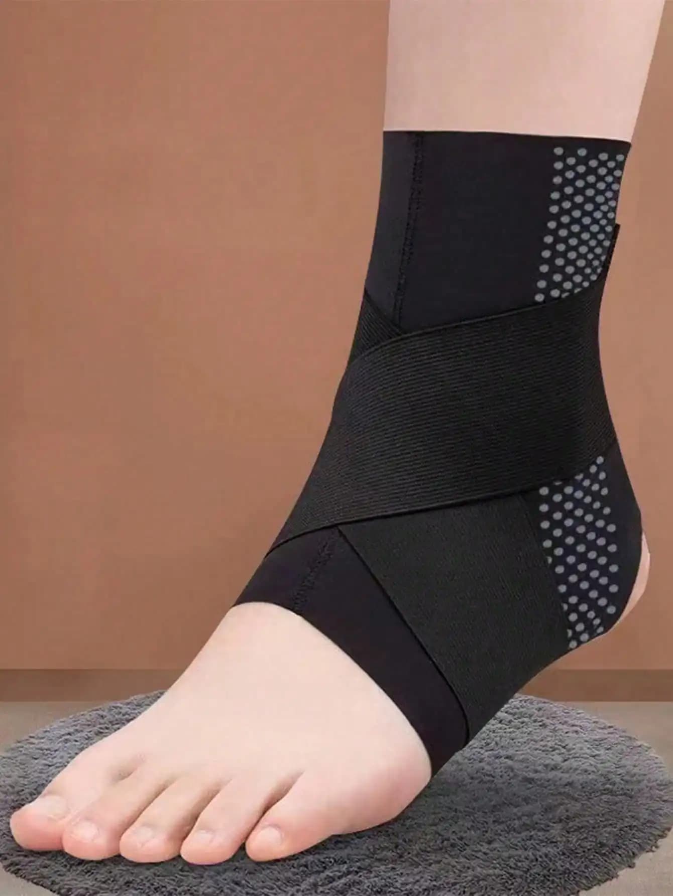 2 Pcs/ 1pc Ankle Support Device, A Professional Joint Protection Product For Sports And Foot Sprains. Ankle Brace To Prevent Ankle Sprain. Sports Protection Gear For Ankle Joint.