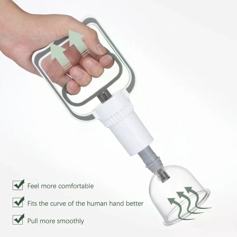 Cupping Vacuum Suction Gun For Universal Pumping Air Pump Manual Tool Vacuum Cupping Massage Chinese Physiotherapy Accessories