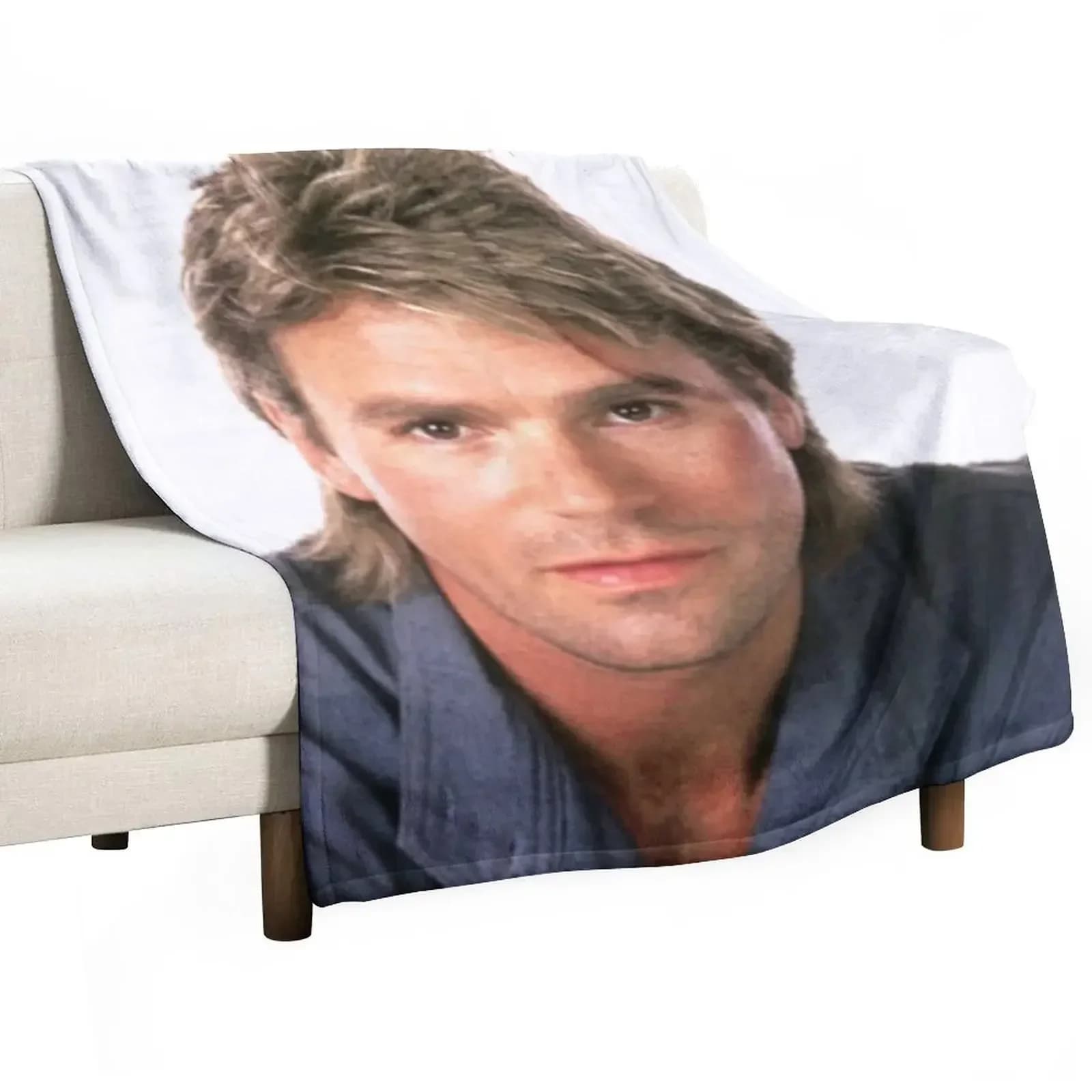 MacGyver, I have an idea, 80s Heroes MacGyver Throw Blanket Retro Blankets wednesday