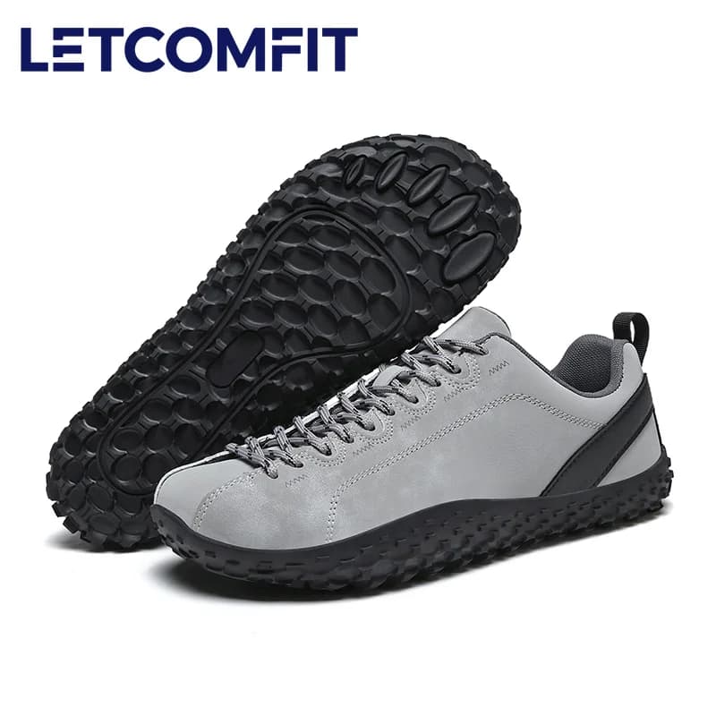 Scarpe Unisex da Trekking Barefoot con Punta Larga, Sneakers da Trail Running Antiscivolo per Esterni, Scarpe da Camminata Zero Drop con Lacci per Donna e Uomo